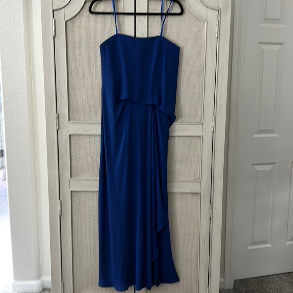 Colbalt Blue BCBG formal gown